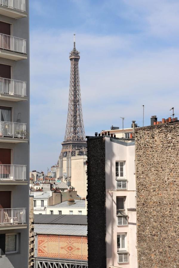 Superb Apartment With Balcony & Eiffel Tower View Paris Exterior photo